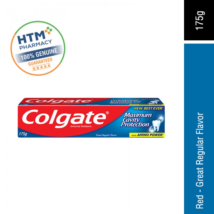 COLGATE RED 175G - GREAT REGULAR FLAVOR