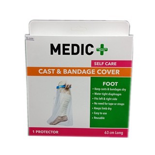 MEDIC CAST & BANDAGE COVER 63CM FOOT