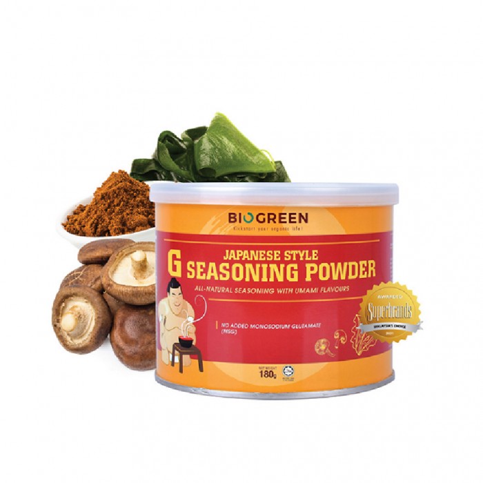 BIOGREEN Japanese Style G Seasoning Powder 180g