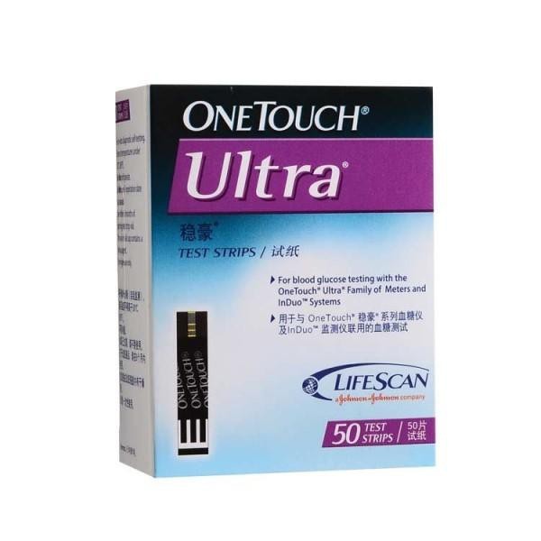 ONE TOUCH ULTRA STRIPS 50'S