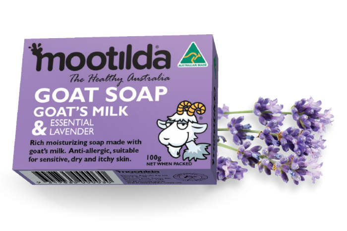 Mootilda Goat's Milk & Essential Lavender 100g