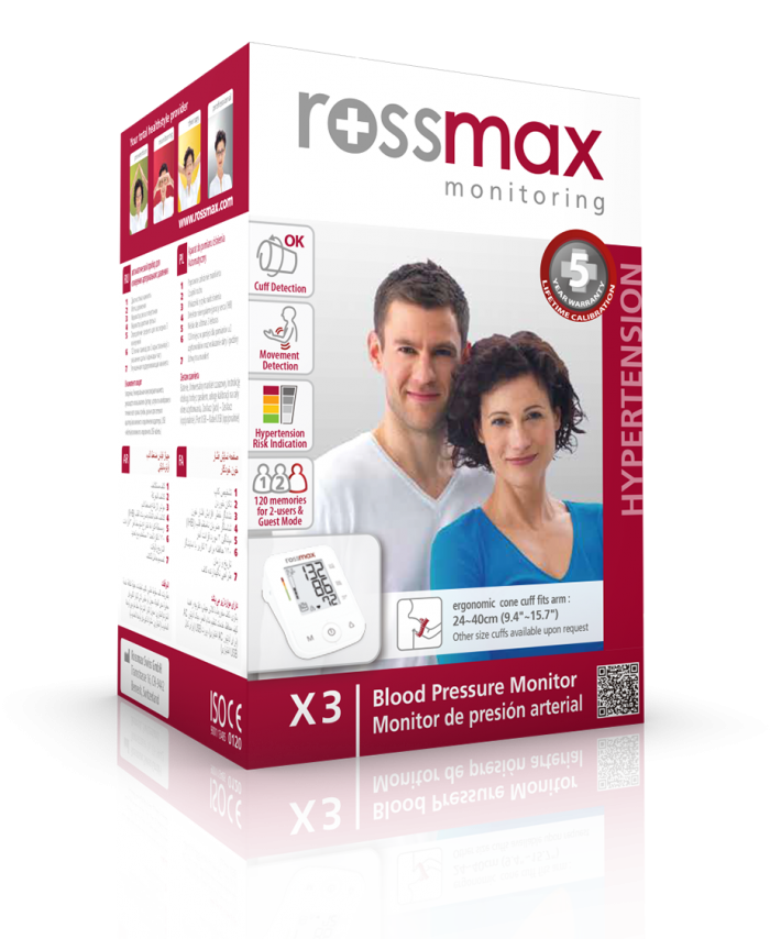 Rossmax (X3) Blood Pressure Monitor