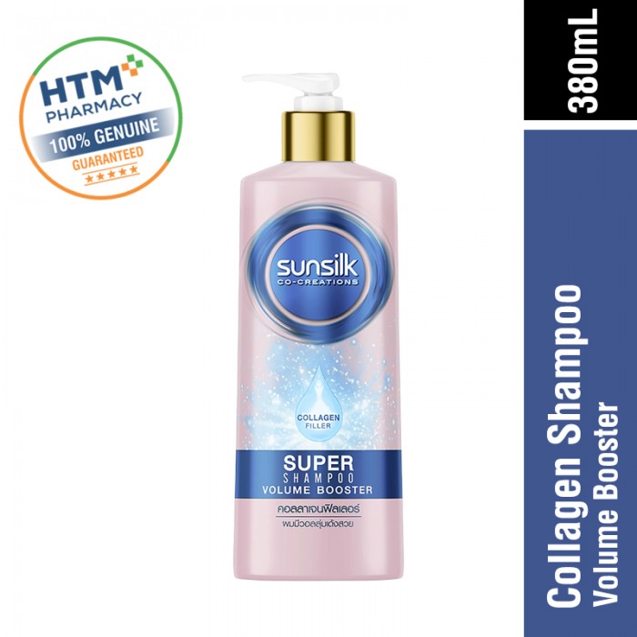 Sunsilk Collagen Shampoo 380ml - Volume Booster (New)