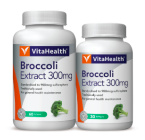 Vitahealth Broccoli Extract 300MG 60'S Foc 30'S