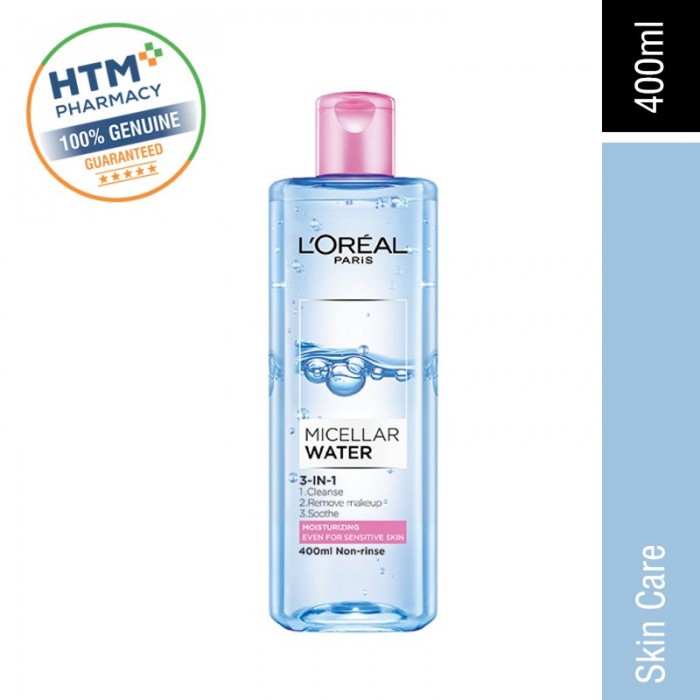 Loreal Paris Micellar Water 400ml - Moisturising