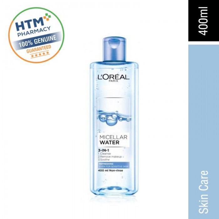 Loreal Paris Micellar Water 400ml - Refreshing