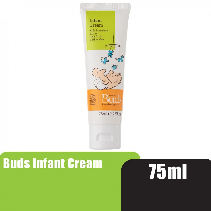 Buds Infant Hydration/ Antioxidant Cream 75 ml with Aloe Vera& Calendula (suitable for 0-6 months)