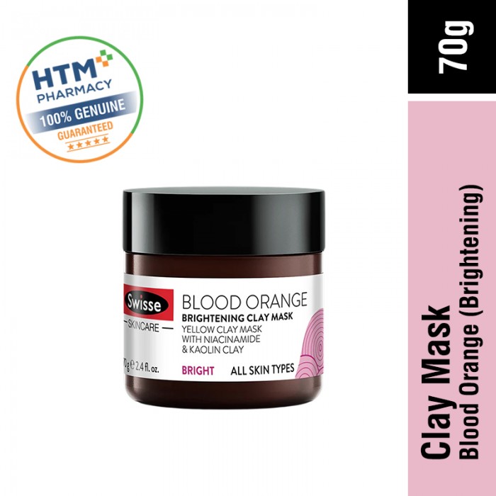 Swisse Blood Orange Brightening Clay Mask 70g