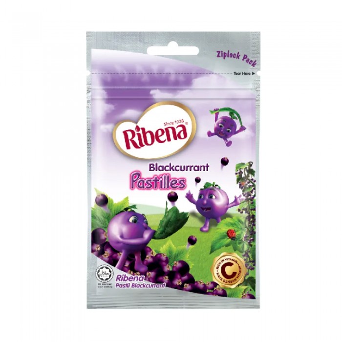 RIBENA BLACKCURRANT PASTILLES 30G 20'S