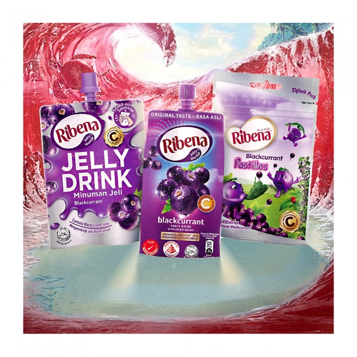 RIBENA BLACKCURRANT PASTILLES 30G 20'S
