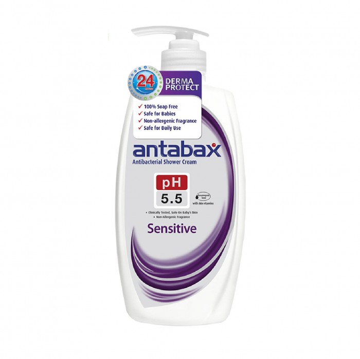 ANTABAX Shower Cream 880ml - Sensitive for Body Wash Sabun Badan Sabun Mandian 沐浴露