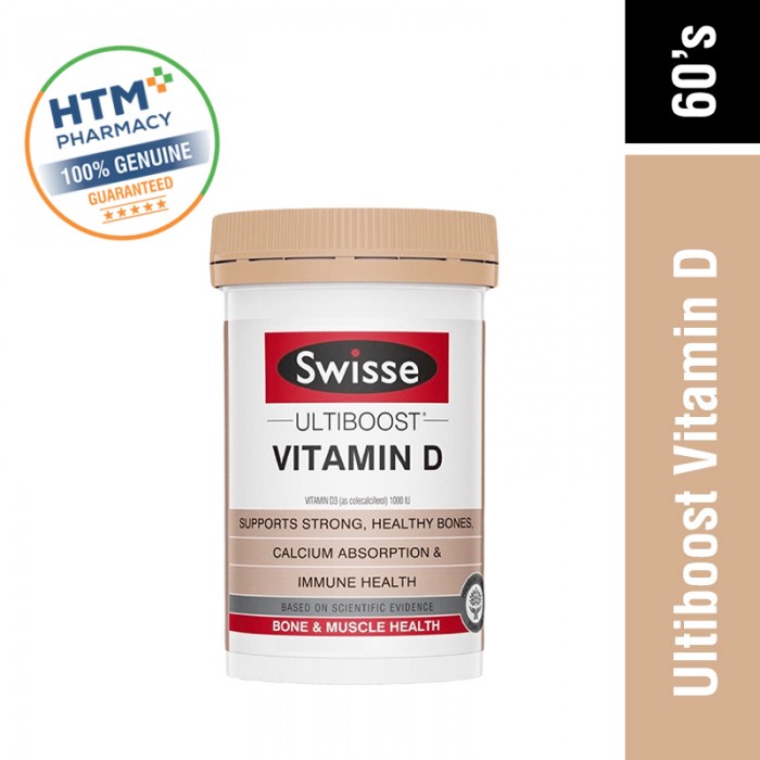 Swisse UltiBoost Vitamin D 60's