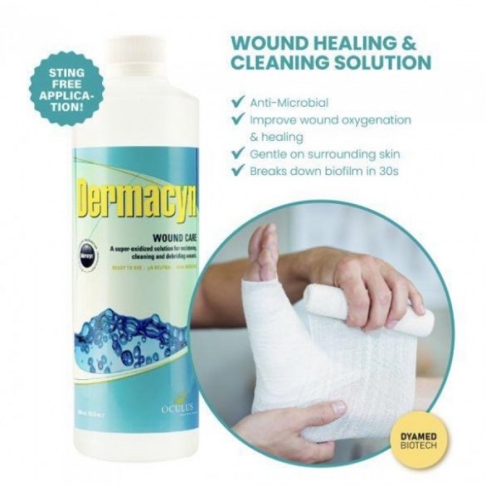 DERMACYN Wound Care Solution 500ml- Medical Supplies, Health Care , Wound Care