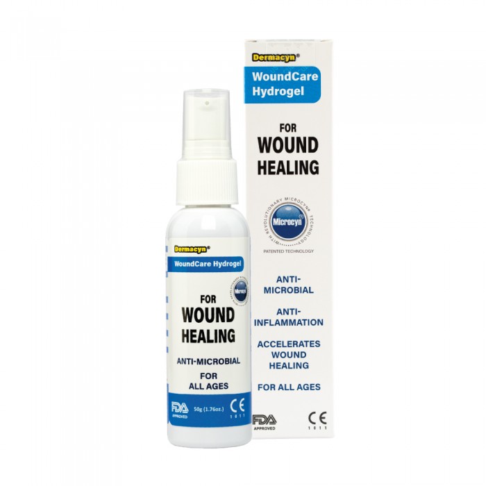 DERMACYN WoundCare Hydrogel 50g- Medical Supplies, Hydrogel,Gel