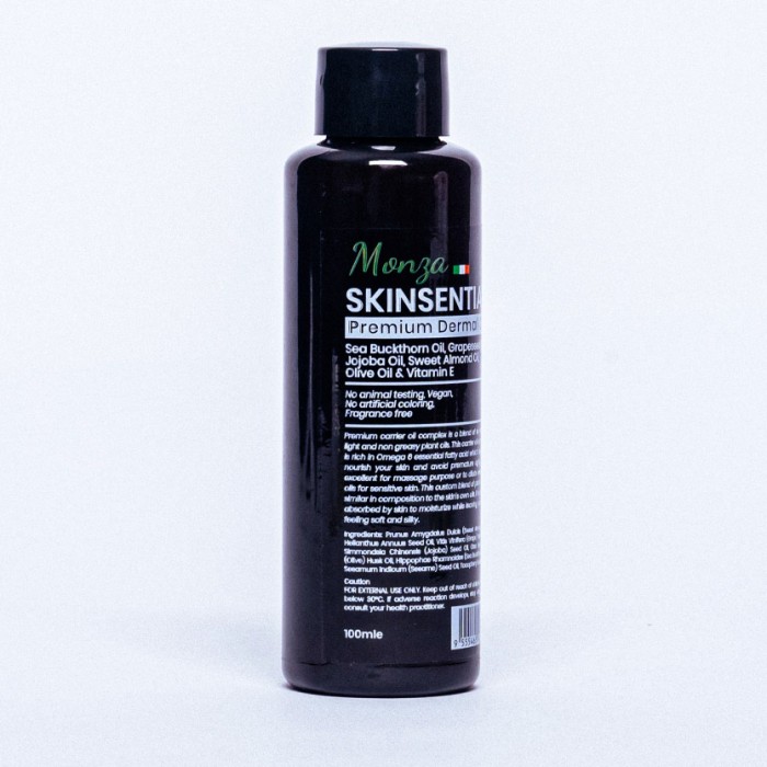 Monza Skinsential Premium Dermal Oil 100g - Jojoba Oil for Massage Aromatherapy Oil Relax Minyak Urut Aromaterapi 精油 按摩精