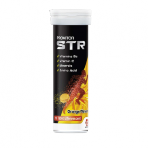 Proviton STR Effervescent 10's - Orange Flavour