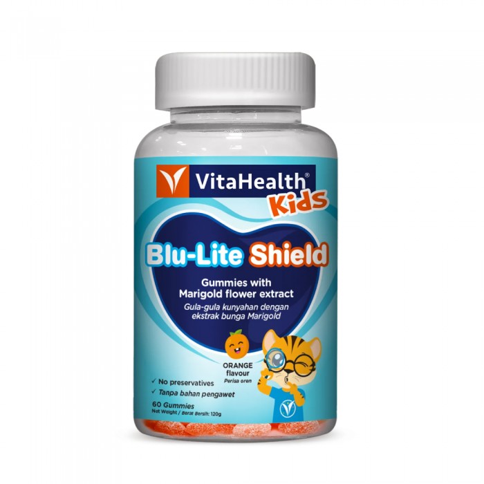VITAHEALTH Kids Blu-Lite Shield 60's Eye Supplement For Kids, Lutein Eye Supplement