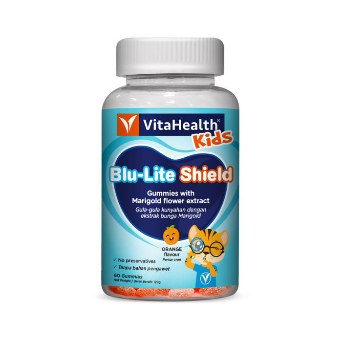 Vitahealth Kids Blu-Lite Shield 60's