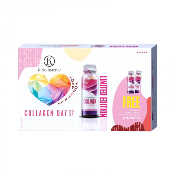 Kinohimitsu Collagen Diamond 50ML x 16'S FOC Diamond 2'S