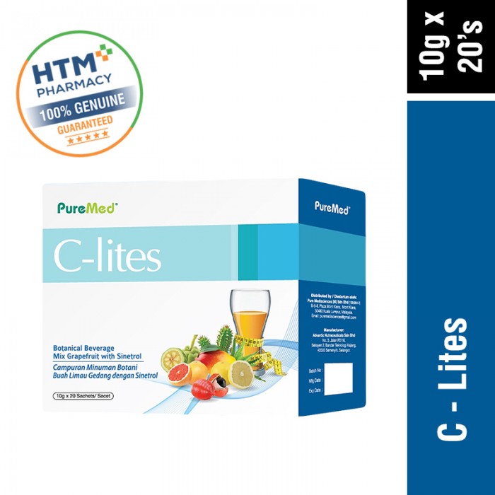 Puremed C-lites 10g x 20's