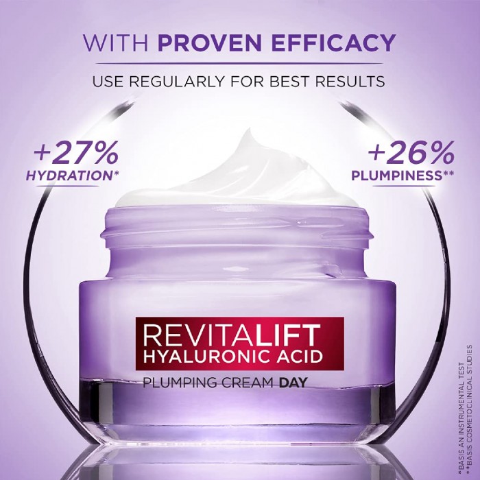 Loreal Revitalift Hyaluronic Acid Plumping Day Cream 50ml