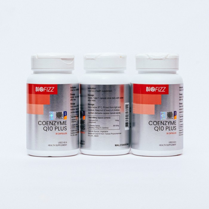 BIOFIZZ Coenzyme Q10 Plus 30'S X 3