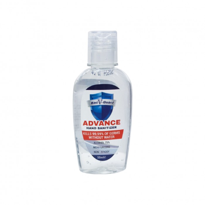 Bacv-guard Advance Non-sticky Moisturizing Hand sanitizer 50ml with alcohol 75%消毒液