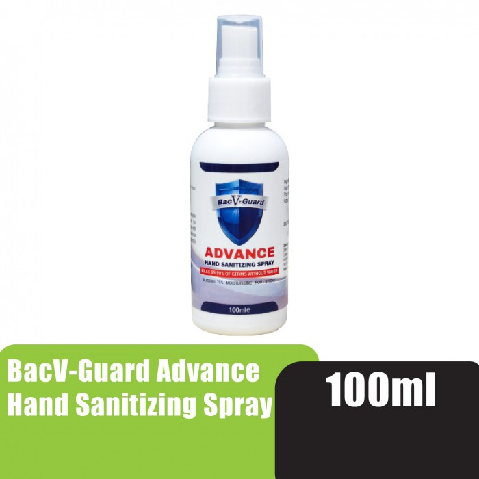 Bacv-guard Advance Hand Sanitizer Liquid 100ml Alcohol sanitizer spray 消毒喷雾