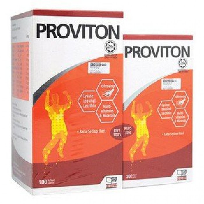 PROVITON CAPSULES 100's+30's