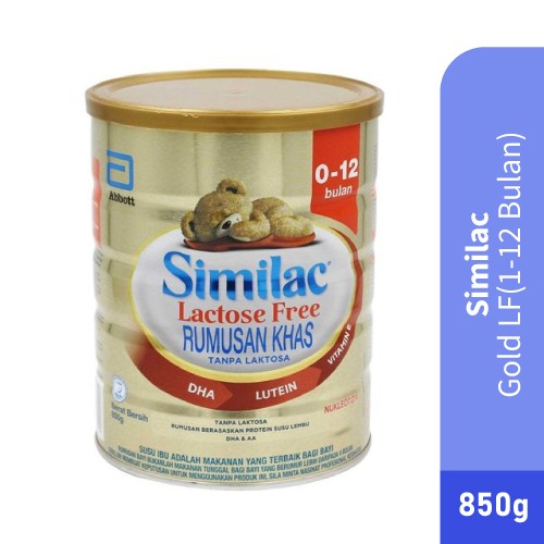 SIMILAC GOLD LF 850G 0-12BULAN