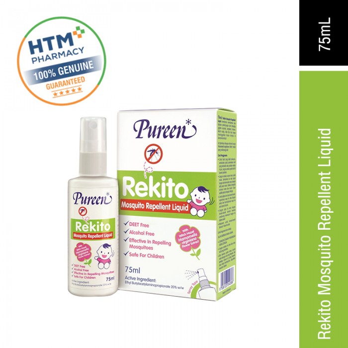 PUREEN REKITO MOSQUITO REPELLENT LIQUID 75ML