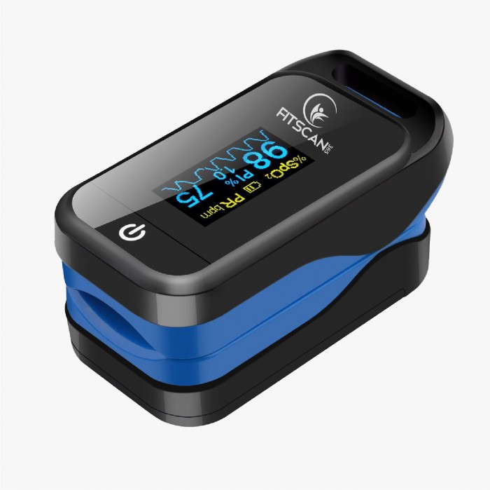 FITSCAN Digital Fingertip Pulse Oximeter - Super Fast & Accurate Heart Rate Monitor Model:A350 spo2