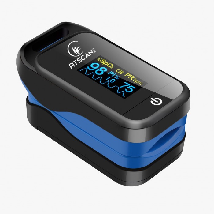 FITSCAN Digital Fingertip Pulse Oximeter - Super Fast & Accurate Heart Rate Monitor Model:A350 spo2