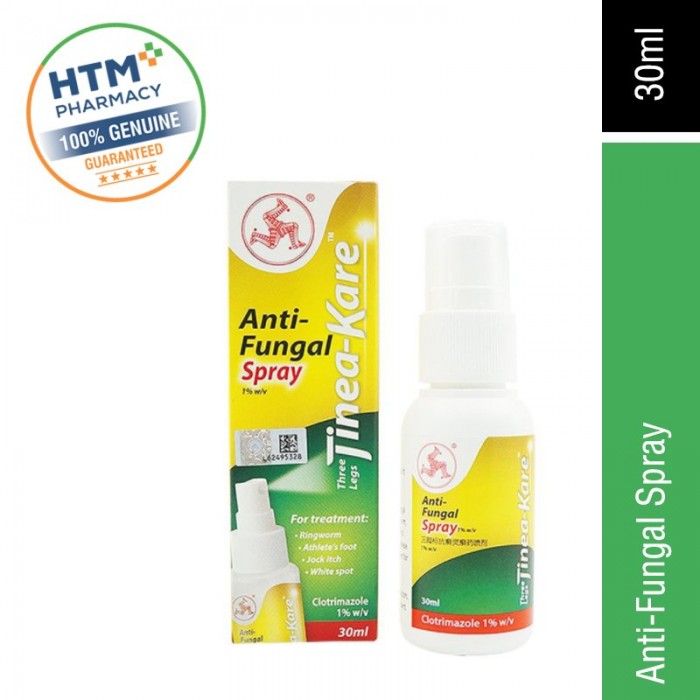 Three Legs Tinea-Kare Anti Fungal Spray 30ml