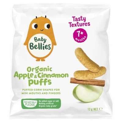 Little Bellies Baby Puffs 12g - Apple Cinamon