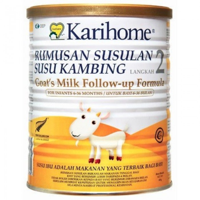 Karihome Goat's Milk  Follow-Up Formula 400g (6-36 Months) (Step 2) (New)