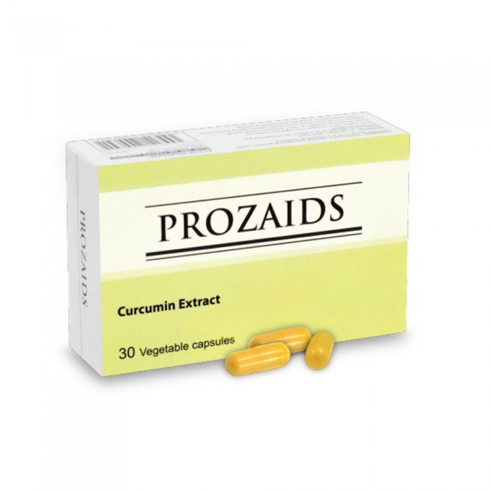 PROZAIDS Curcumn Bioxtract Caps 60's- Vegetable, Capsule, Curcumin