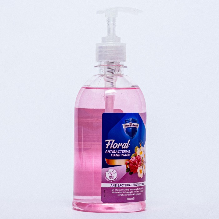 Bacv-guard Antibacterial Hand Wash 500ml - Floral Moisturizer hand wash liquid sabun cuci tangan 洗手液