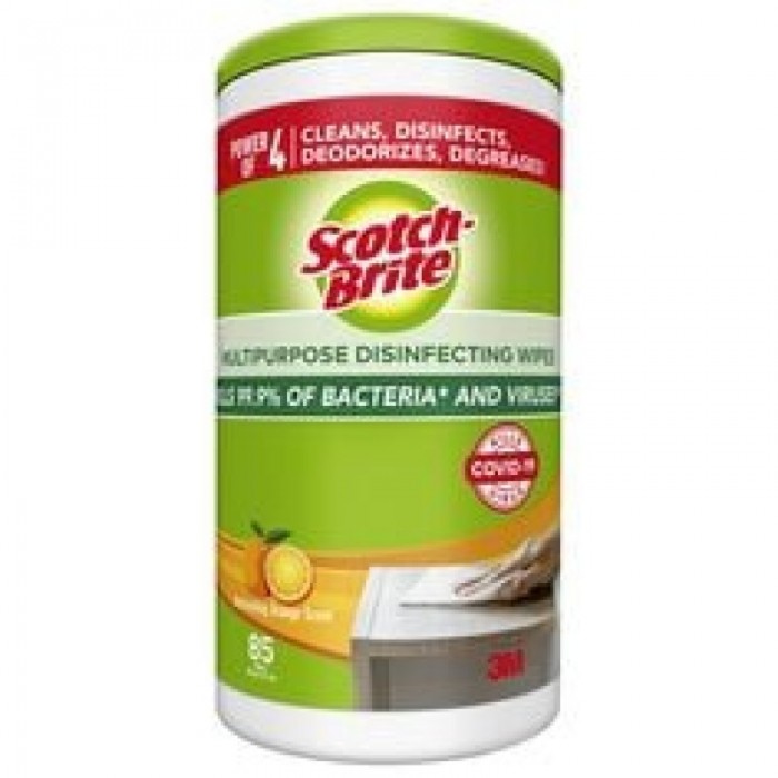 Scotch-Brite Disinfecting Wipes 85's