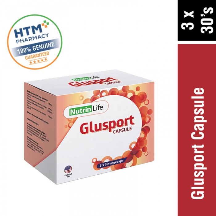 NutrinLife Glusport 30's x 3