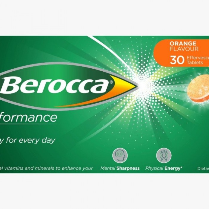 Berocca Effervescent Tablets - Orange 2's x 12