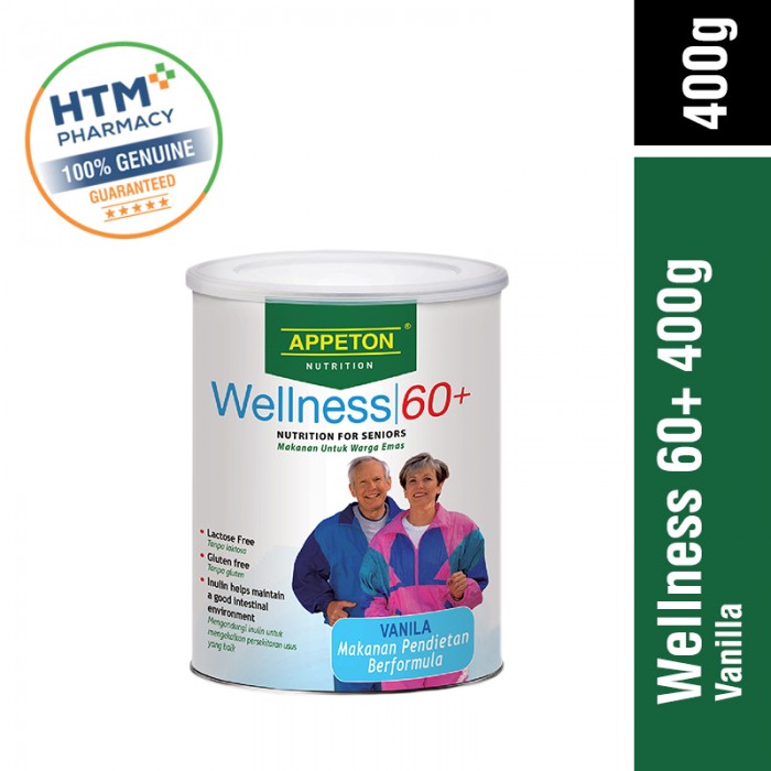 Appeton Wellness 60+ 400G - Vanilla