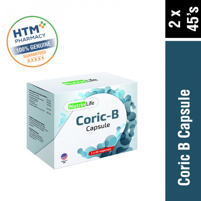 Nutrinlife Coric-B 45's x 2