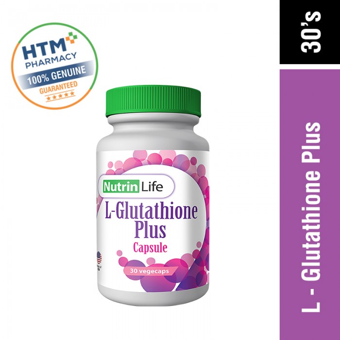 NutrinLife L-Gluthatione Plus 30's