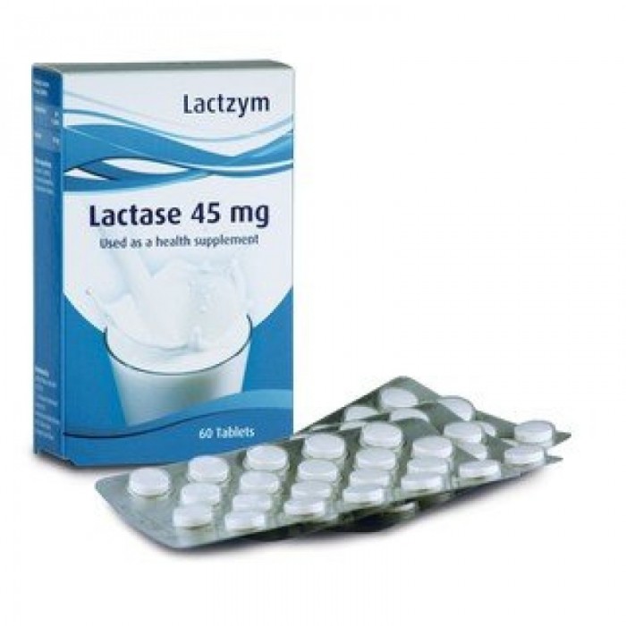 LACTZYM LACTASE 45MG 60'S