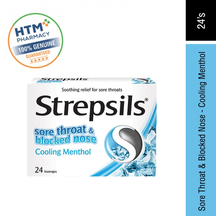 Strepsils Cooling Menthol 24's