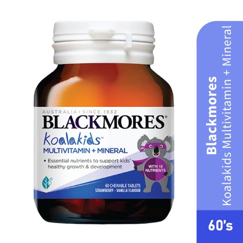 Blackmores Koalakids Multivitamins + Minerals 60's (New)