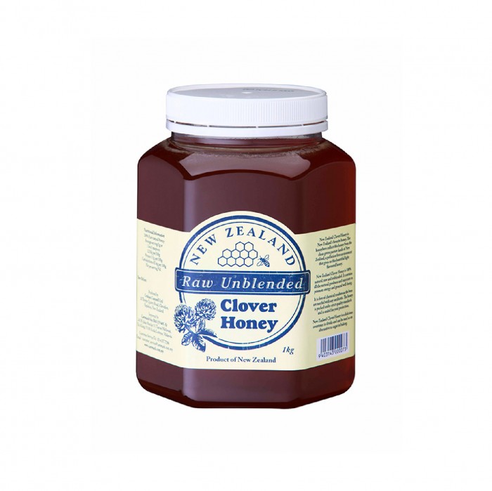 NEW ZEALAND Raw Unblended Clover Honey 1kg