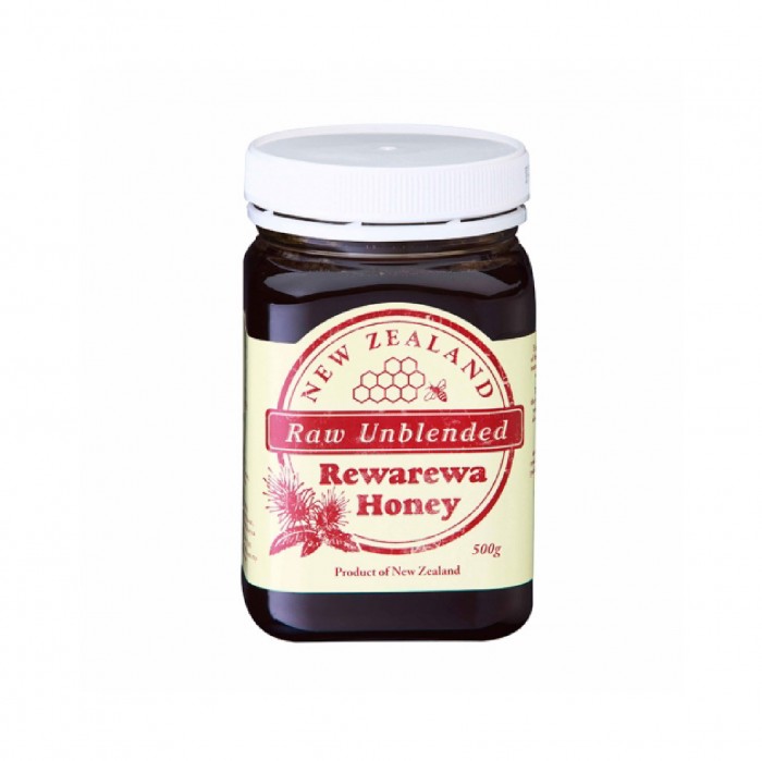 NEW ZEALAND Raw Unblended Rewarewa Honey 500g