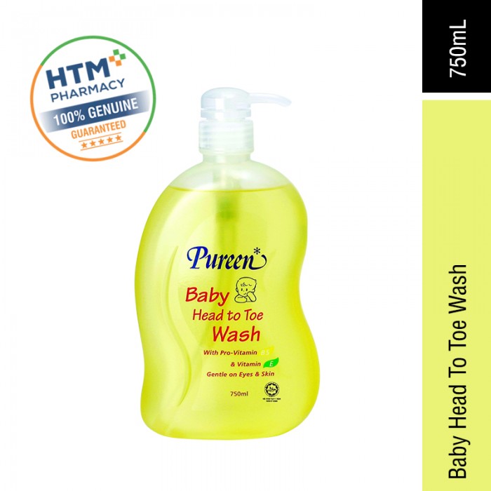 Pureen Baby Head To Toe Wash 750ml